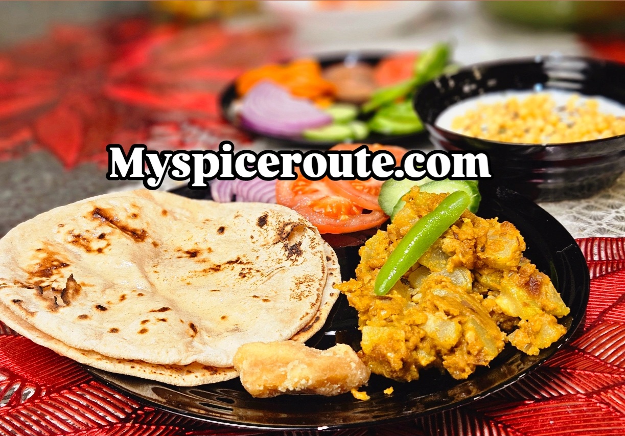 Smoked Ghiya-Besan Ki Sabji (Rajasthani Special)